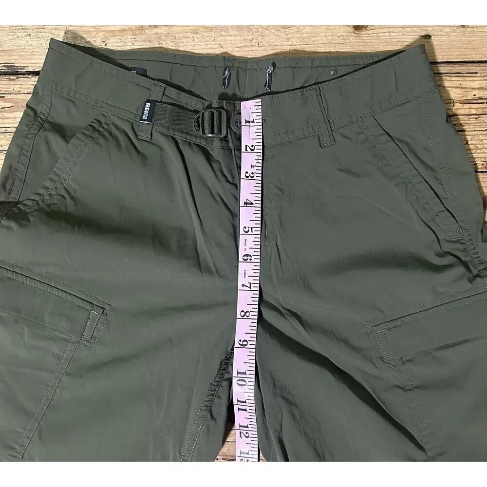 REI Women’s Size 6 Olive Green Relaxed Fit Cargo Shorts NWOT
